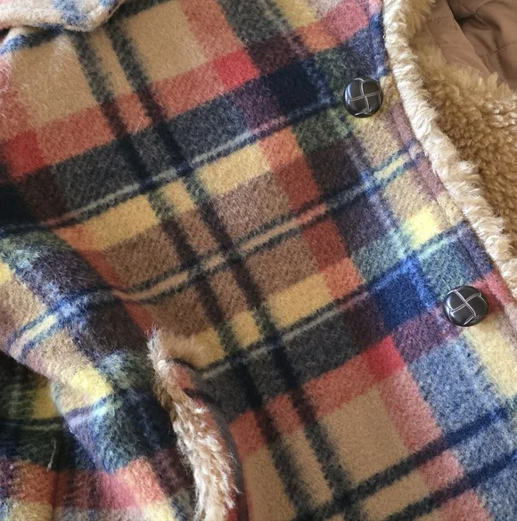 NWT Mother The After School Special Plaid Jacket - Picture 12 of 16